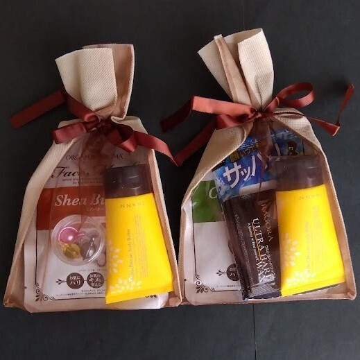新品 未使用★アメニティセット×2 THANN ボディクリーム フェイスパック 男性 女性 オーガニック 高級ホテル ボディケア 送料込