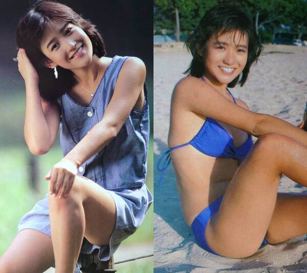 ② 岡田有希子 1984年〜1986年 大量 切り抜き ファイル 2冊 120P
