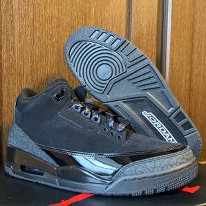 新品 未使用 黒タグ NIKE AIR JORDAN 3 26.5cm BLACK CAT ナイキ メンズ スニーカー ブラックキャット ct8532-001 26.5cm ② 2025