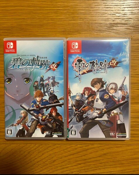Nintendo Switch 英雄伝説 零の軌跡 改&碧の軌跡:改 2本セット