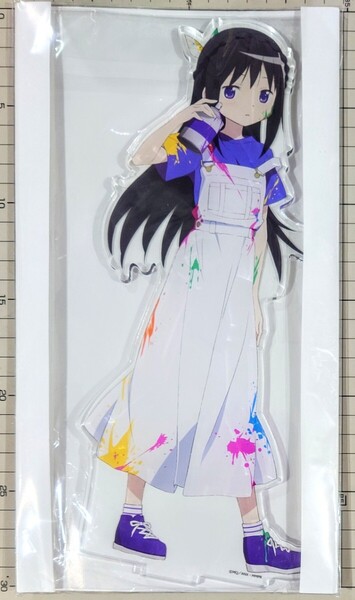 暁美 ほむら ペンキ遊び 特大 アクリル スタンド フィギュア 魔法少女まどか☆マギカ 正規品 まどマギ 約30cm