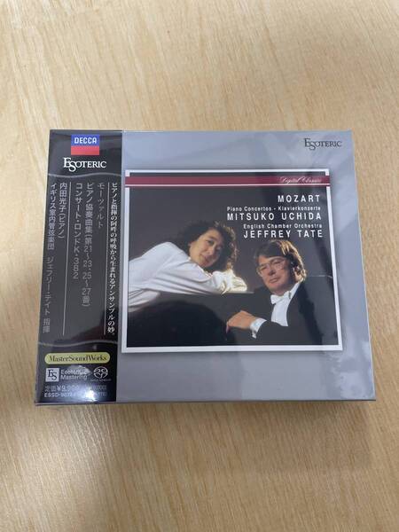 限定SACD MITSUKO UCHIDA 内田光子/ モーツァルト: ピアノ協奏曲集 ESSD-90284/86 2023年発売 Esoteric エソテリック社 Hybrid SACD 3枚組