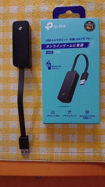 ★即決★送料無料★新品★未使用★TP-Link★USB3.0★ギガビット有線LANアダプター★UE306★Nintendo Switch互換★