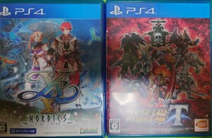 PS4ソフト2本セット ①イースⅩノーディクス ②スーパーロボット大戦T