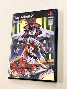 即決!良品!チラシハガキ付!PS2「ギルティギア イグゼクススラッシュ:プレイステーション2」送料込!