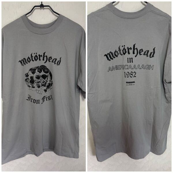 ネイバーフッド NEIGHBORHOOD モーターヘッド Motrhead Tシャツ tee グレー XL 美品