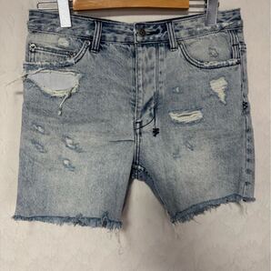 ksubi スビ ショートパンツ デニム ジーンズ ダメージ リペア加工 W31