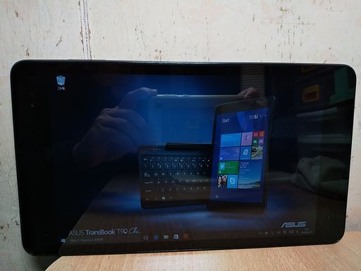 ★月末特価★44165 8(1280x800) 2in1タブ ASUS TransBook T90CHI-3775 64GB/2GB/webカメラ/Win10