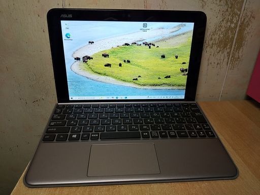 ★月末特価★55103 美品 10(1280x800) 2in1タブ ASUS TransBook mini T103H 64GB/4GB/webカメラ/Win10