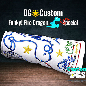限定★人気者!ファイヤードラゴンVer.3 ホワイトヘッドカバー★マグネットDGS