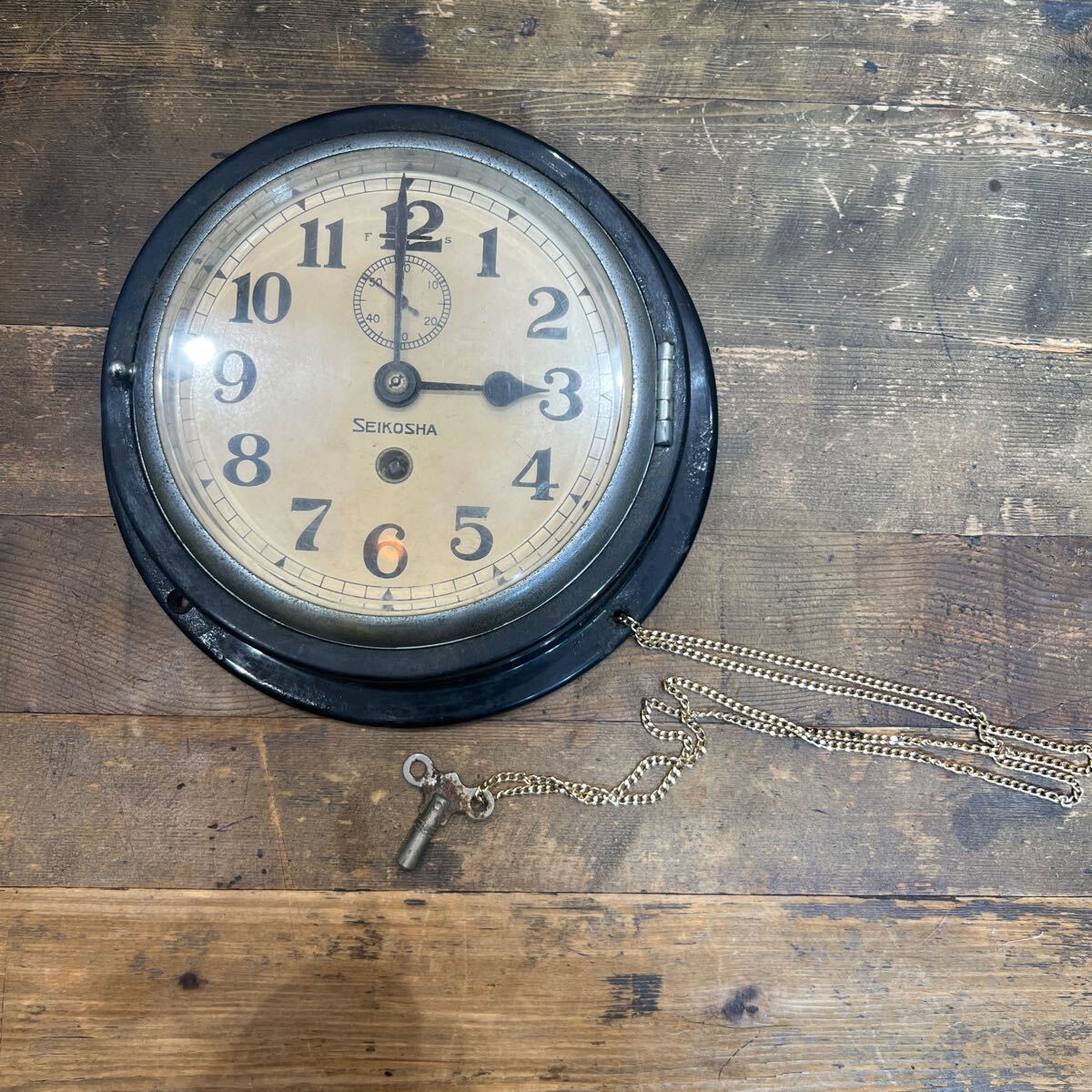 六角船舶時計 - Antique Watch SUGA