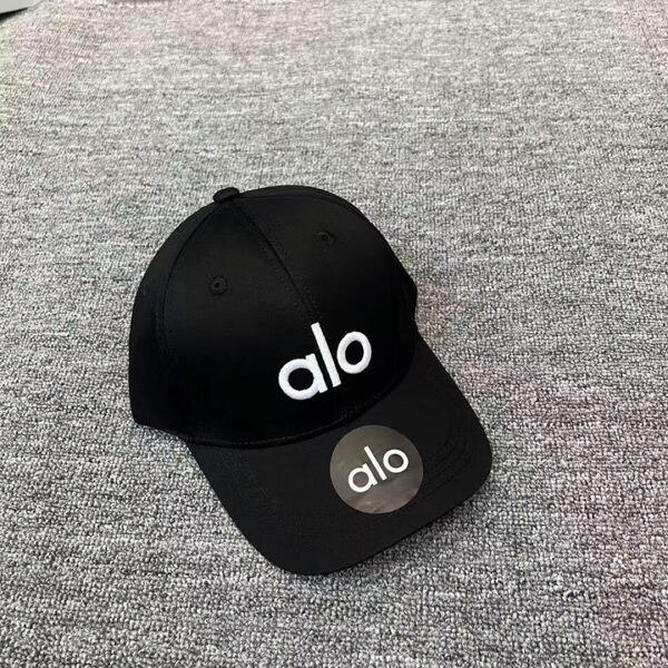 アローヨガキャップ alo yogaロゴキャップ 黒