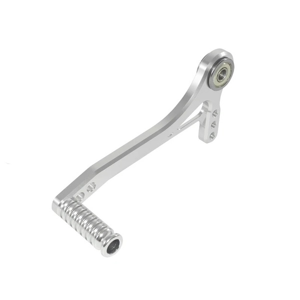 【シルバー】汎用シフトペダル バックステップ補修用 ステップ修理 シフトロッド シフトレバー バイク用 シフトペグ
