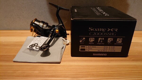 シマノ ソアレXR c2000sshg シマノ リール