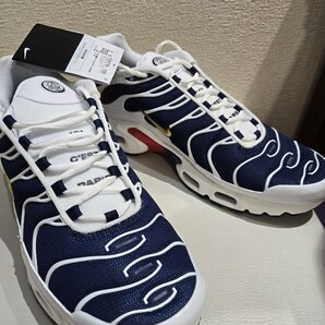 送料無料★新品・箱付き☆NIKEスニーカーズ購入品 エアマックスプラス×パリサンジェルマン PSG★27.0センチ/9.0インチ