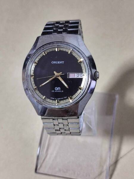 ORIENT GM オリエント ジェンツマチック TS269109-71 25石 自動巻 腕時計 希少 デッドストック 茶色文字盤