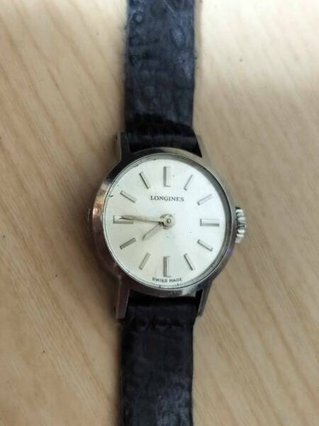 稼働品 アンテック LONGINES ロンジン 7805-1 手巻き時計