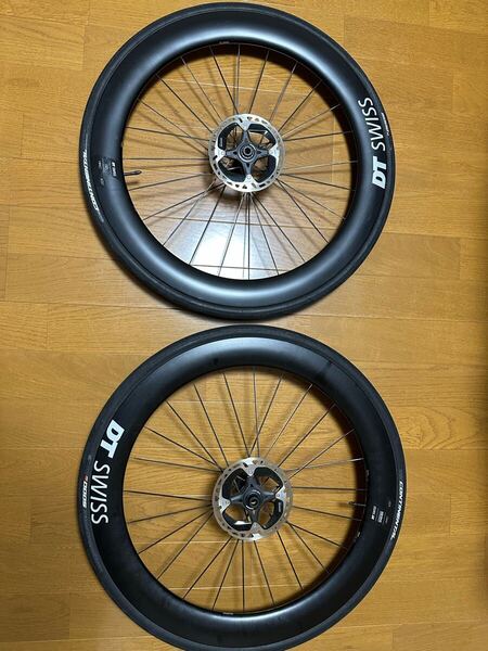 DT SWISS DTスイス ARC 1100 Dicut 62 180HUB 700C 前後DURA-ACE160ローター付き