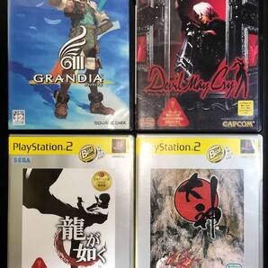 PS2 まとめ売り4本 グランディア3 デビルメイクライ 龍が如く 大神