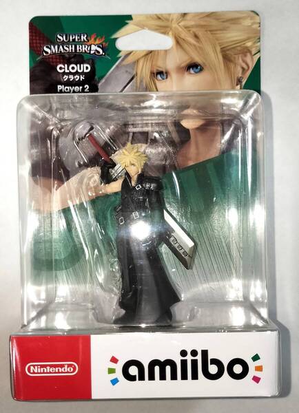 未開封新品 amiibo クラウド 2Pファイター (大乱闘スマッシュブラザーズシリーズ) FF7 アミーボ