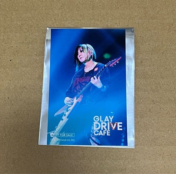 GLAY カフェ DRIVE ステッカー HISASHI ヒサシ