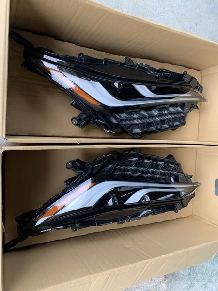 ハリアー 80 MXUA80 AXUH80 AXUH85 LED ヘッドライト 左右セット 純正 KOITO 48-233 7H 81145-48J10 81185-48J10