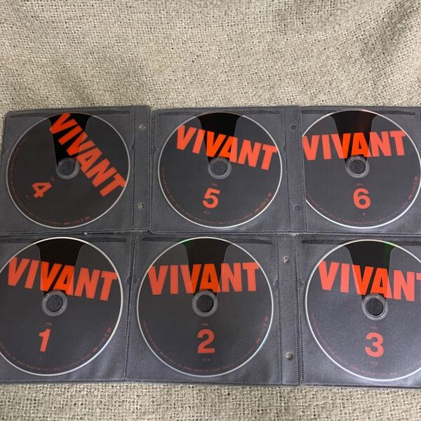 【送料無料】 VIVANT ヴィヴァン DVD 全巻セット レンタル落ち 堺雅人 阿部寛 役所広司 松坂桃李 二宮和也