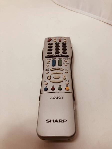 【シャープ 純正 リモコン 10Y01】動作保証 即日発送 GA661WJSA テレビ用 LC-42EX5/LC-37EX5/LC-32D30/LC-26D30/LC-20D30