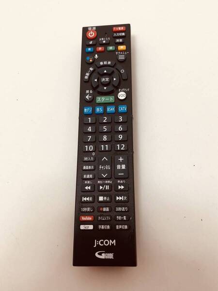 【ジェイコム 純正 リモコン 11A21】動作保証 即日発送 RC4026102/01R J:COM テレビリモコン TV STB 目立つ傷汚れあり