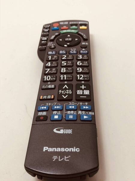 【パナソニック 純正 リモコン 11R08】動作保証 即日発送 N2QAYB000588 テレビ TH-L19X3/TH-L26X3/TH-L32X3/TH-P42S3/TH-L42G3