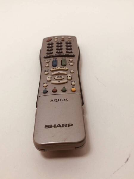 【シャープ 純正 リモコン 11P07】動作保証 即日発送 GA560WJSA テレビ用 アクオス LC-37DS3/LC-32DS3