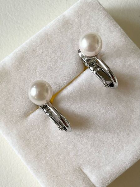【新品】あこや真珠 イヤリング 本真珠 結婚式 冠婚葬祭 パール アコヤ真珠 pearl earring テリつやあり お呼ばれ