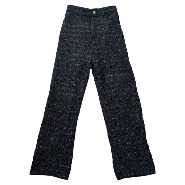 BALENCIAGA 22AW DEMNA Textured Tweed Knit Baggy Pants バレンシアガ テクスチャードツイード ニット バギー 704579 新品未使用タグ付き