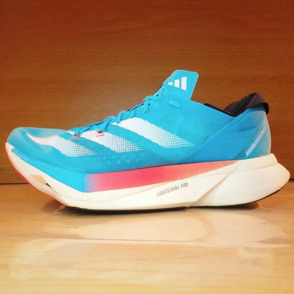 【美品/完売カラー】Adidas/ Adizero Adios Pro 3/ 27.0 cm/ シアン/ アディダス アディゼロ アディオス プロ