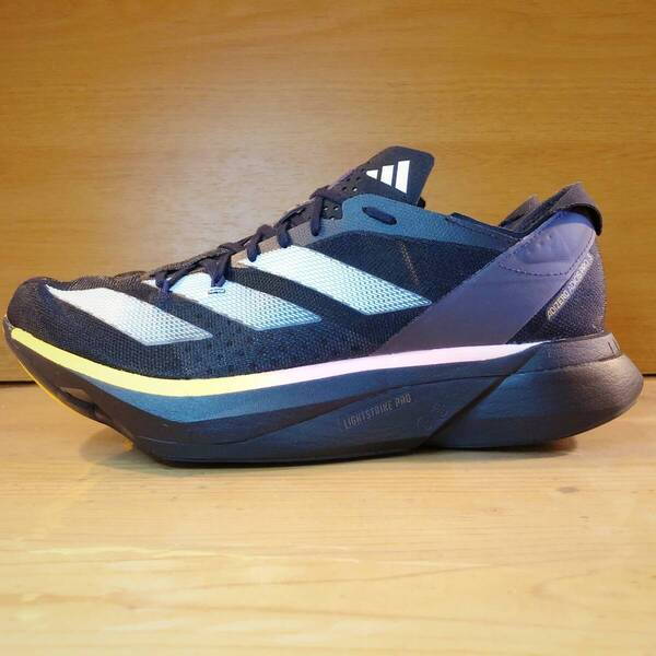 【美品】Adidas/ Adizero Adios Pro 3/ 27.5 cm/ ブラック/ アディダス アディゼロ アディオス プロ