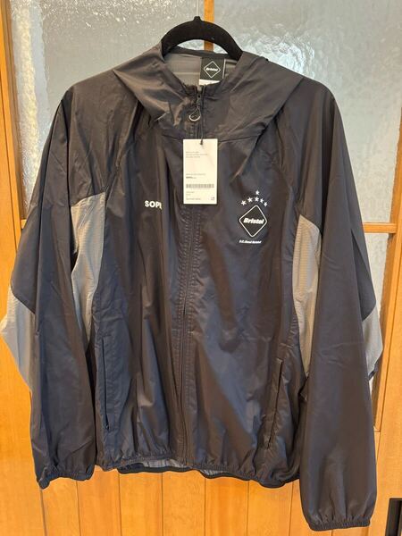 新品 24SS F.C.R.B. ULTRA LIGHT WEIGHT TRAINING JACKET S 黒 FCRB ブリストル BRISTOL SOPHNET. 25SS
