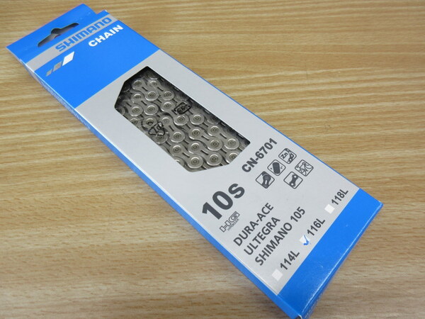 シマノ10速 ULTEGRA CN-6701チェーン 116L/10S 新品