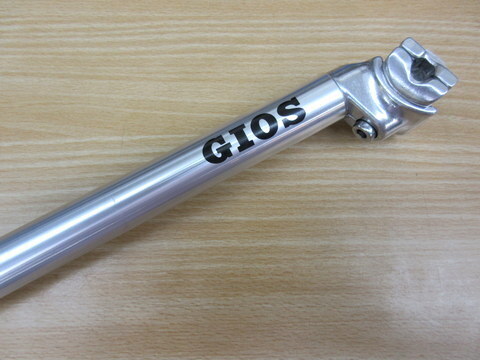 ■GIOS純正品 シートポスト 27.2φx350mm シルバー 新品