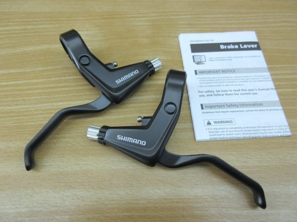 シマノ ALIVIO BL-T4000 ブラック 2フィンガー/Vブレーキ用レバー 未使用品