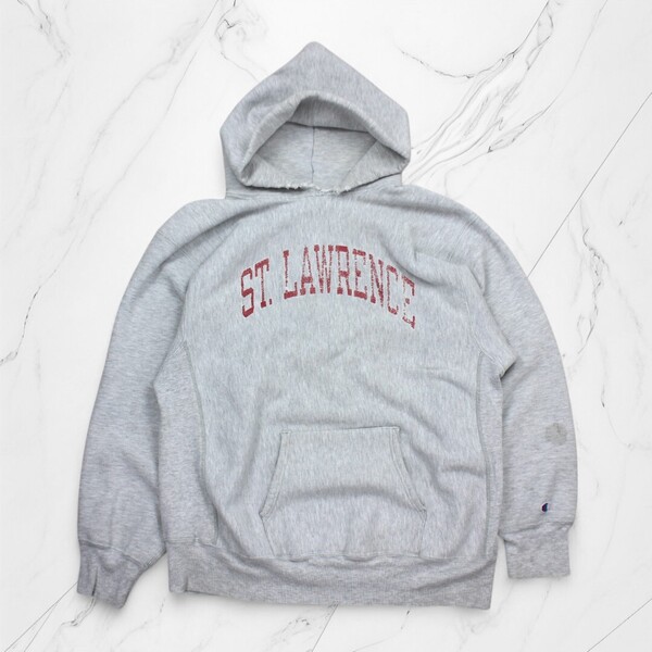 古着 80s USA製 CHAMPION REVERSE WEARVE GREY チャンピオン リバースウィーブ トリコタグ【Vintage】