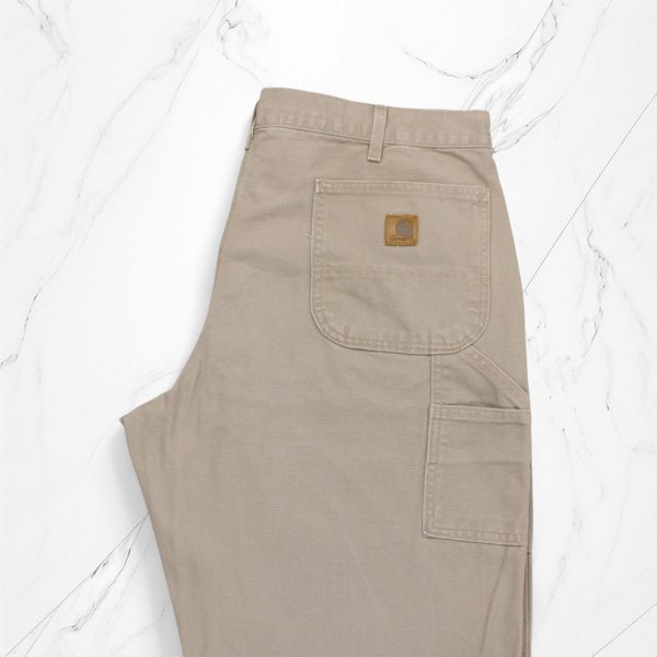 古着 00s USA製 CARHARTT W38×L30 B11 WORK PANTS DES カーハート ワークパンツ カーペンターパンツ【Vintage】