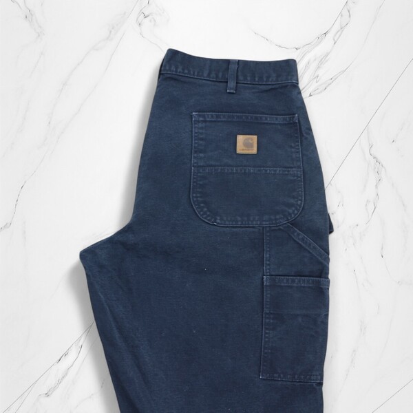 古着 CARHARTT W38×L30 B11 WORK PANTS MDT カーハート ワークパンツ カーペンターパンツ【Vintage】