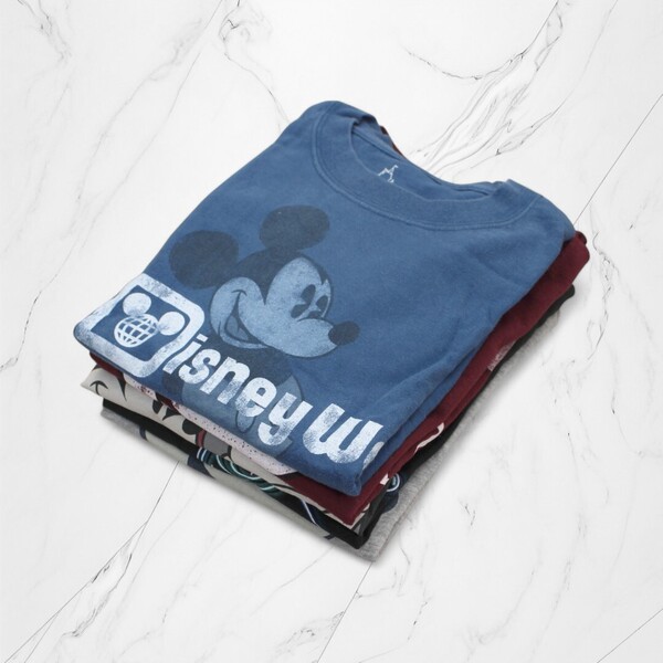 【Mサイズ5枚セット】古着 DISNEY MICKY MOUSE Tシャツ まとめ おまかせ アソート 古着卸 業販 古着 メンズ ディズニー ミッキーマウス