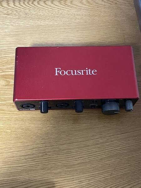 Focusrite scarlett solo gen3 フォーカスライト オーディオインターフェイス 3rd Gen