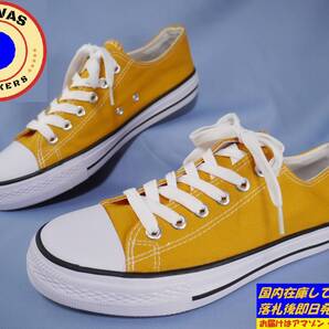 ◆サイズ26.0cm◆CANVAS★SNEAKERS『Taylor★カンバス★スニーカー』◆イエロー◆ K26-Y-260