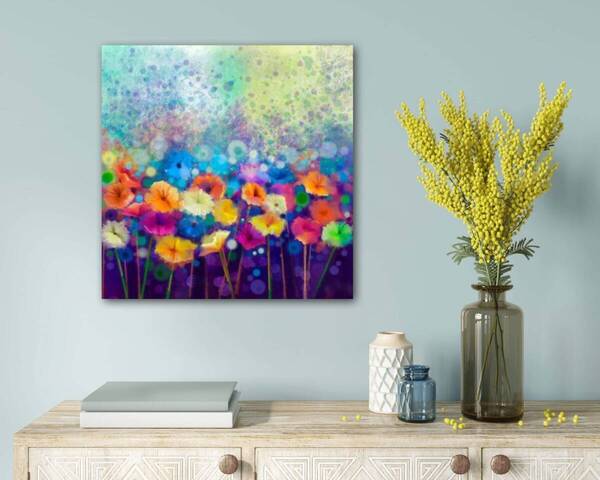 絵画 アートパネル インテリア おしゃれ 壁掛け 北欧 葉 花 緑 植物 自然 軽量 風水 玄関 寝室 部屋 リビング トイレ モダン
