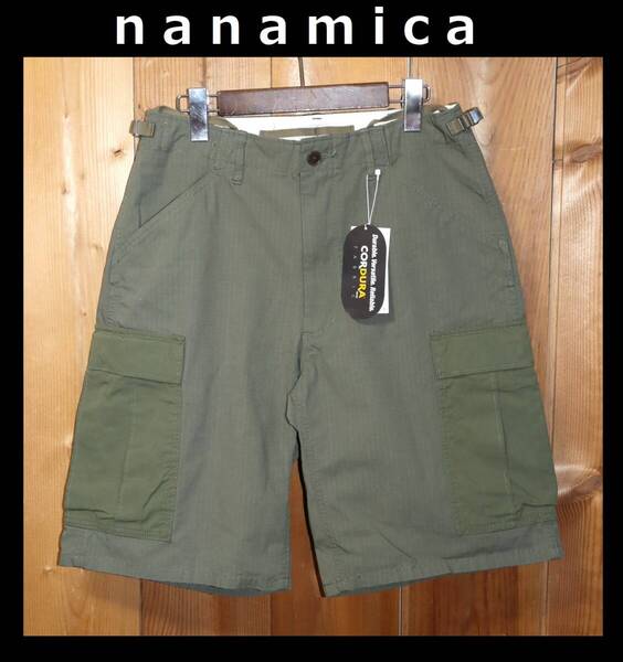 送料無料 即決【未使用】 nanamica ★ コーデュラ リップストップ カーゴショーツ (W30) ★ ナナミカ 税込定価2万9700円 SUDS315 KK 併