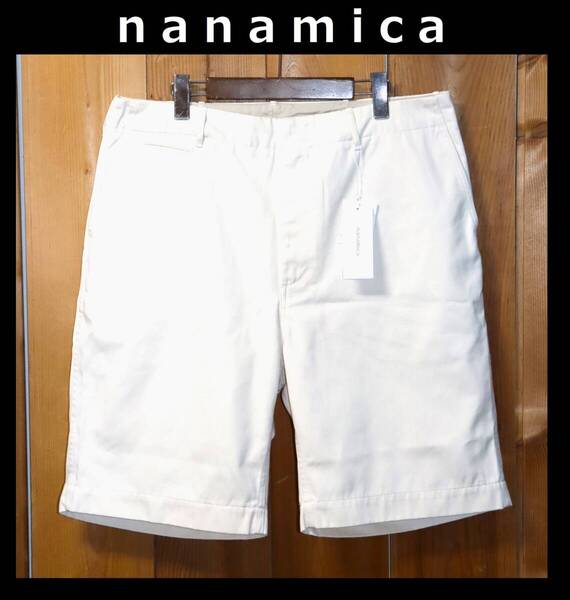 送料無料 即決【未使用】 nanamica ★ Chino Shorts (W36) ★ ナナミカ チノショーツ 40's US ARMY 税込定価2万5300円 SUDS400