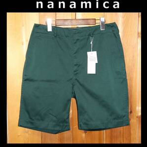 送料無料 即決【未使用】 nanamica ★ Chino Shorts (W32) ★ ナナミカ チノショーツ 40's US ARMY 税込定価2万5300円 SUDS400 併