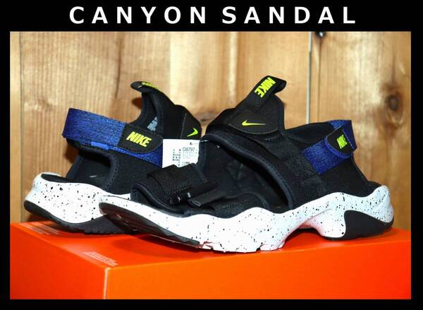 送料無料 即決【未使用】 NIKE ★ CANYON SANDAL (US11/29cm) ★ ナイキ キャニオン サンダル CI8797-009 併